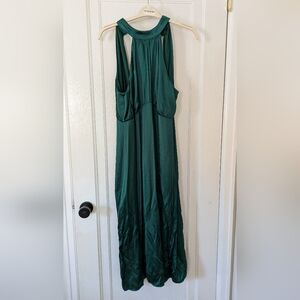 Express Deep Green Maxi Dress